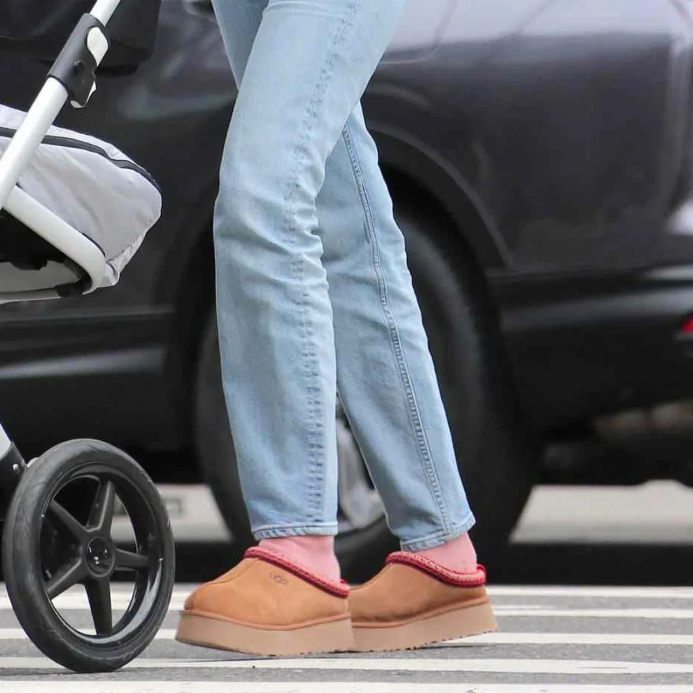 Ugg Women's Tazz Platform Slipper Chestnut 6 NEW - Picture 12 of 12